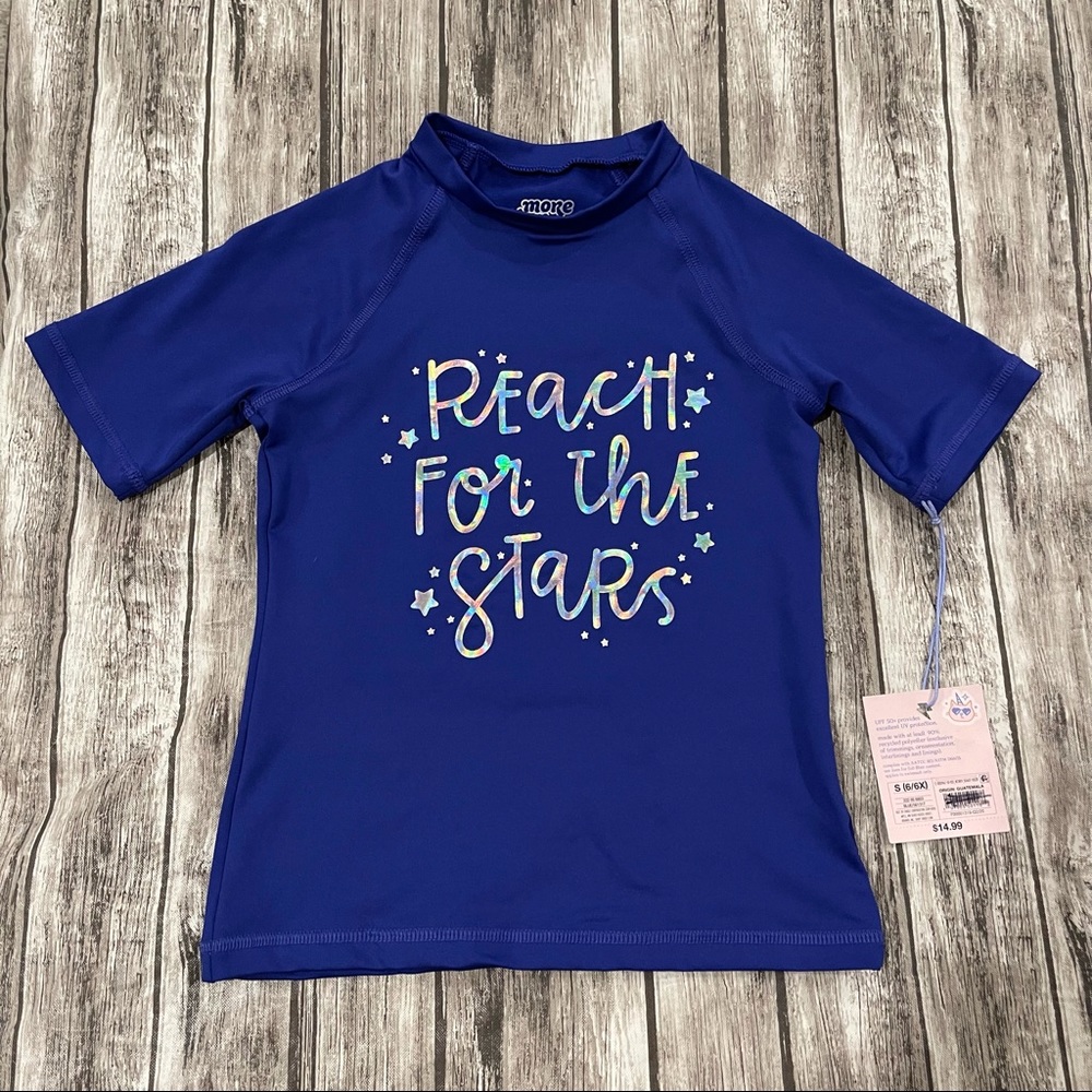 More than magic Blue Rashguard reach for the stars